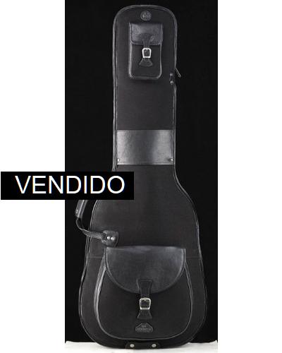 Harvest Bass Bag Buffalo Nappa Polyamide canvas Black